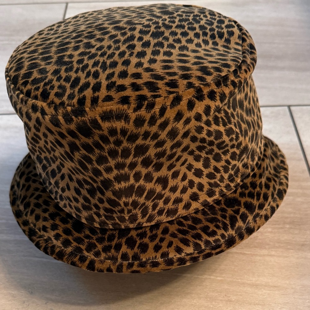 Pleasant Pheasant Leopard Print Bucket Hat